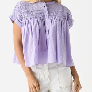 &MERCI Lavender Women's Top
